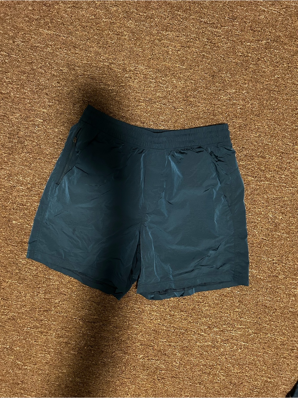 Men's Performance Athletic Shorts in Dark Teal